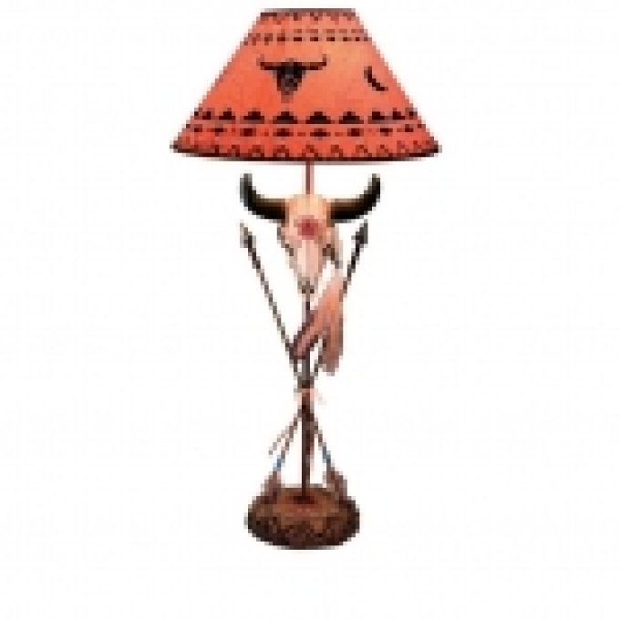 LAMPE CRANE DE BISON