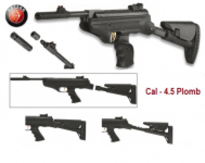 Pistolet Hatsan Mod.25 Supercharger avec cross tactical / Cal. 4.5 mm