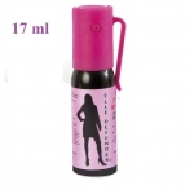 Bombe Anti-Agression GAZ LACRYMOGENE Féminin 17 ml