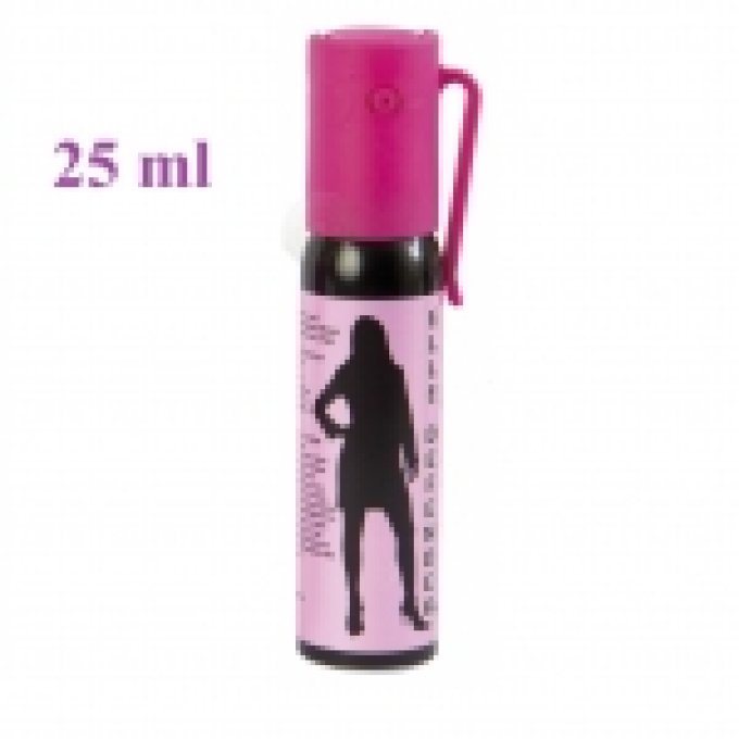 Bombe Anti-Agression GEL RED PEPPER (poivre) Féminin 25 ml