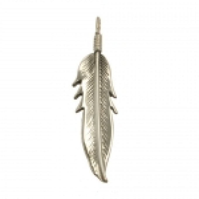 Pendentif Plume Argent