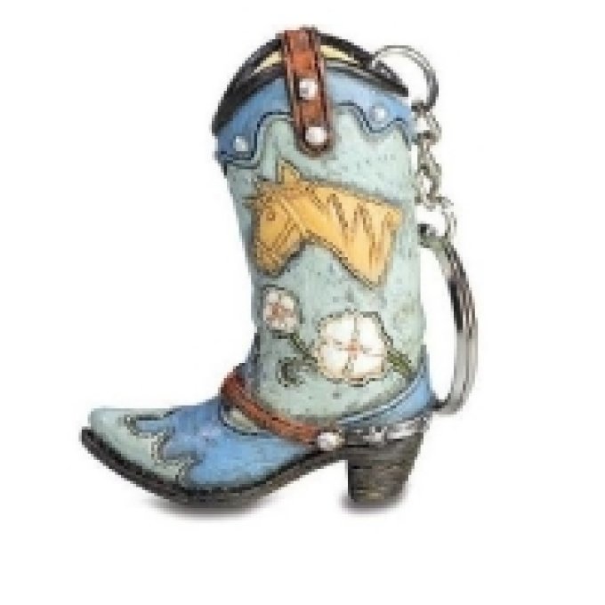 Porte clef botte Cow Boy - western