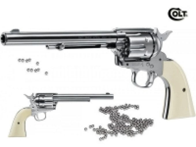 Revolver COLT S.A.A. 45 Finition Nickelé