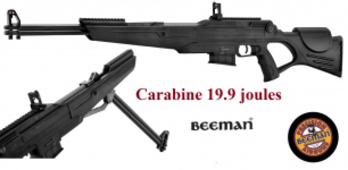 Carabine à plomb BEEMAN  dual Mod 2015S double conon