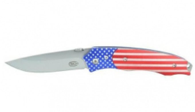 Couteau pliant drapeau USA  lame de 8.5 cm