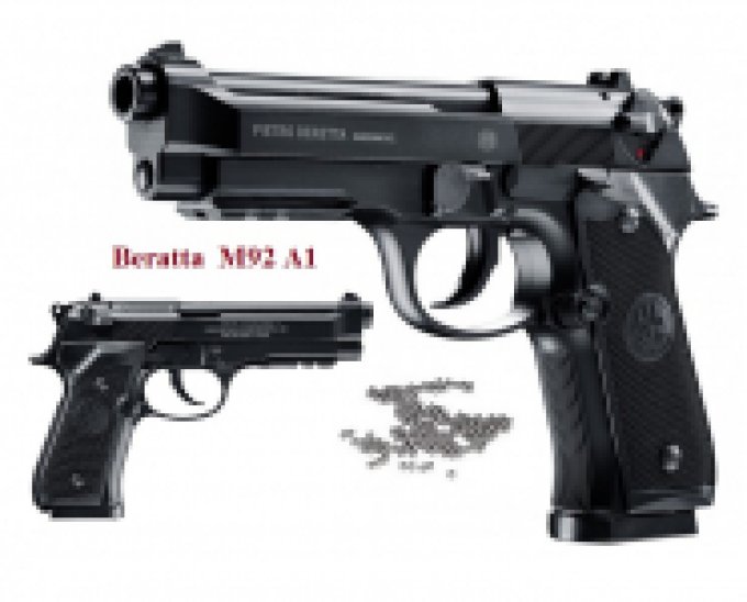 Pistolet Co2 Beretta M92 A1  Cal 4.5 BB