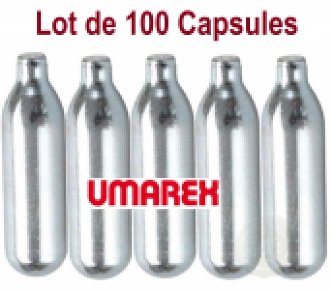 Lot de 100 capsules Co2 12 gr Umarex