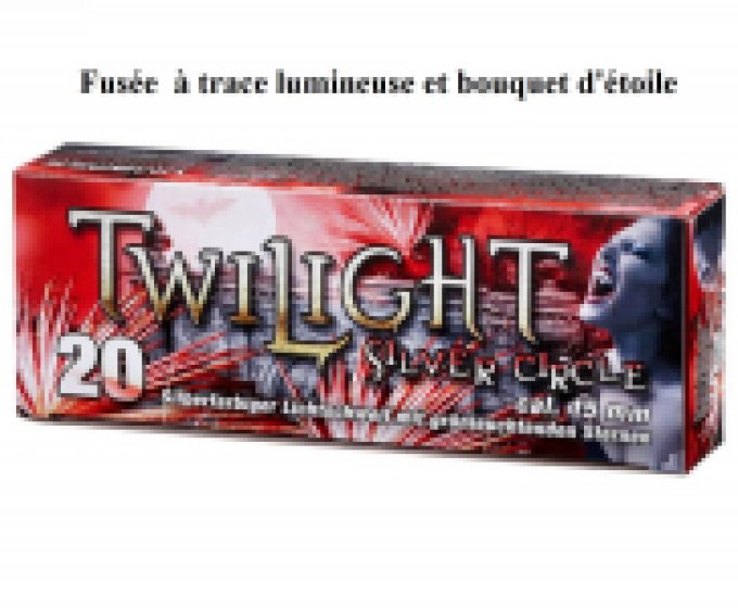 Boite de 20 Fusées TWILIGHT Calibre 15 mm pour Arme à Blanc