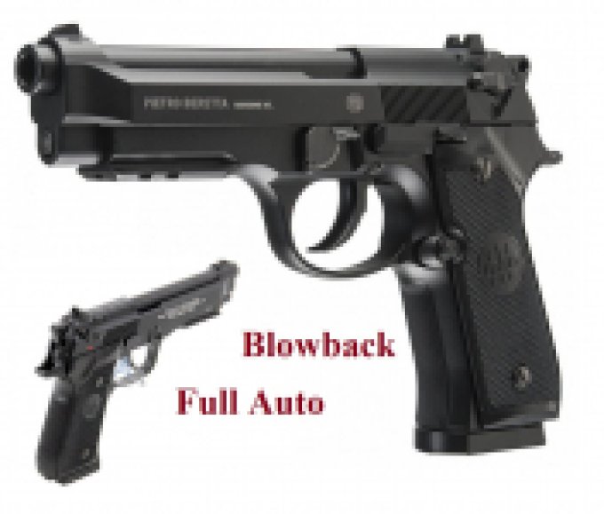 Pistolet Co2 Beretta M92 A1 FULL AUTO  Cal 4.5 BB