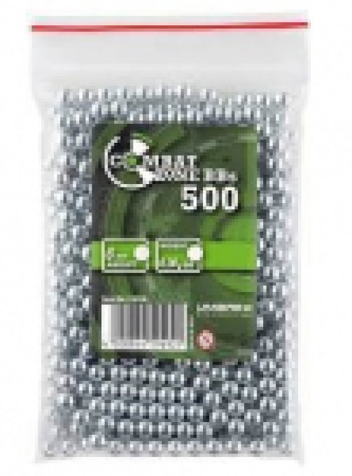 Sachet de 500 BILLES ALUMINIUM de Cal. 6 mm