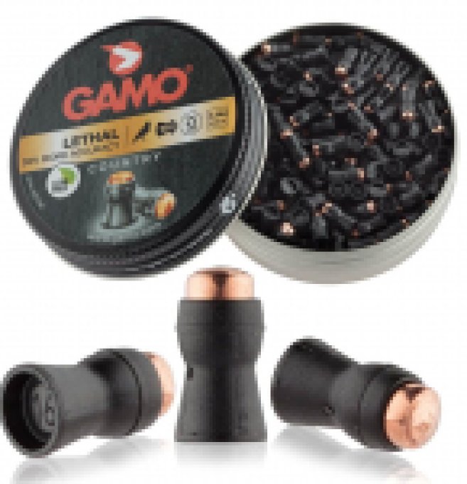 Plombs gamo Lethal Cal 4.5 mm Boite de 100